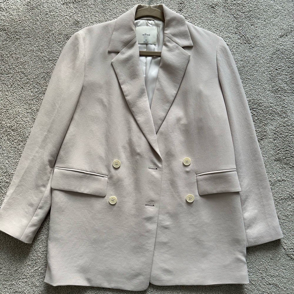 Wilfred Cherelle Blazer, Vin Gris, Size 2XS
